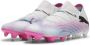 PUMA Future 7 Ultimate Gras Kunstgras Voetbalschoenen (MG) Wit Roze Zwart - Thumbnail 2