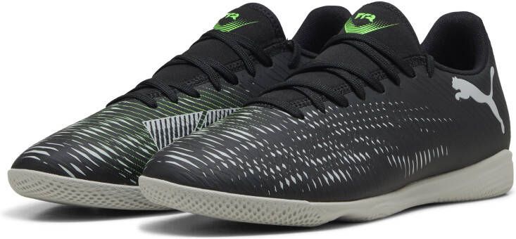 PUMA Future 8 Play Zaalvoetbalschoenen (IN) Zwart Grijs Groen