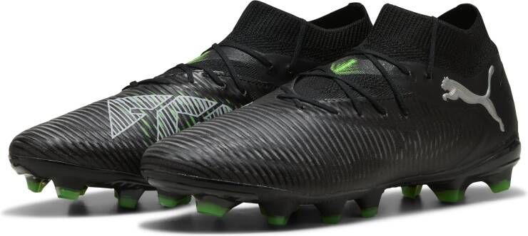 PUMA Future 8 Pro Gras Kunstgras Voetbalschoenen (MG) Zwart Grijs Groen