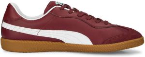PUMA King 21 Zaalvoetbalschoenen (IN) Bordeauxrood Wit