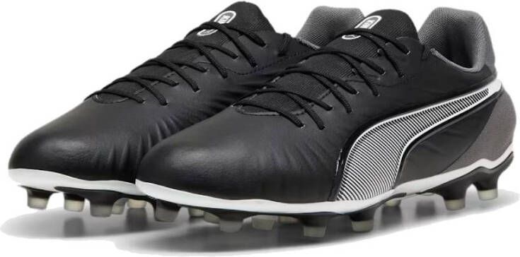 PUMA Fußballschuhe Low King Match FG AG 107863 Black- White-Cool Dark Gray - Foto 5