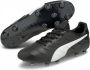 PUMA King Platinum 21 Gras Kunstgras Voetbalschoenen (MG) Zwart Wit - Thumbnail 2