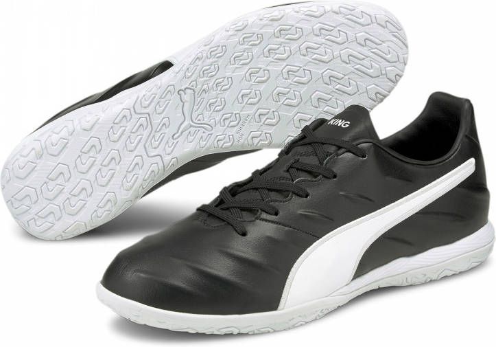 PUMA King Pro 21 Zaalvoetbalschoenen(IT)Zwart Wit