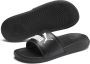 Puma Popcat 20 Jr. badslippers zwart wit Imitatieleer Logo 35 5 - Thumbnail 6