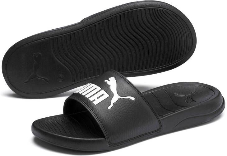 PUMA Popcat 20 Slippers Zwart Wit