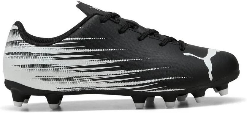 PUMA Attacanto II Gras Kunstgras Voetbalschoenen (MG) Kids Zwart Wit - Foto 4