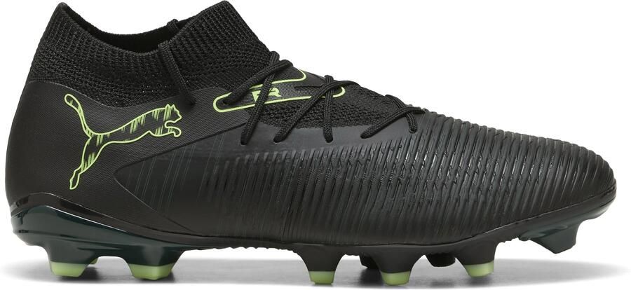 PUMA Future 8 Match Gras Kunstgras Voetbalschoenen (MG) Zwart Donkergroen Lichtgroen - Foto 4