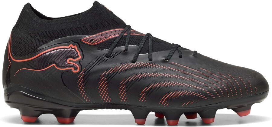 PUMA Future 9 Pro Gras Kunstgras Voetbalschoenen (MG) Zwart Rood - Foto 4