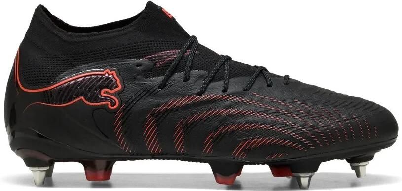 PUMA Future 9 Ultimate IJzeren-Nop Voetbalschoenen (SG) Zwart Rood - Foto 2
