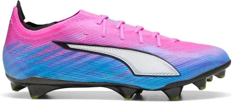 PUMA Ultra 6 Ultimate Carbon Gras Voetbalschoenen (FG) Felroze Blauw Geel