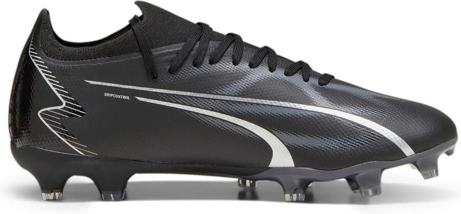 PUMA Ultra Match Gras Kunstgras Voetbalschoenen (MG) Zwart Zilver - Foto 4