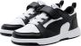 Puma Rebound v6 Low sneakers wit zwart Imitatieleer Meerkleurig 35 - Thumbnail 6