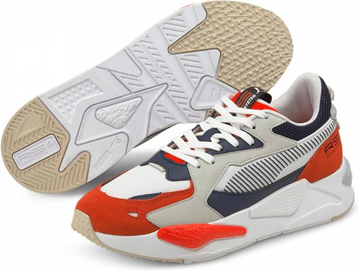 PUMA RS Z College Sneakers Wit Oranje Grijs - Foto 3