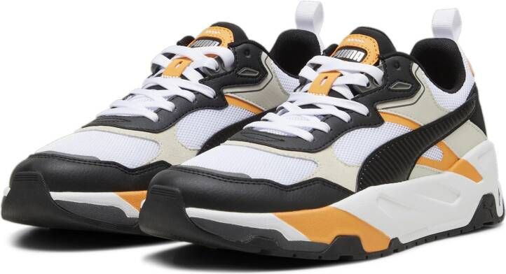 PUMA Trinity Heren Sneakers White- Black-Vapor Gray-Clementine - Foto 3