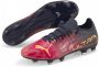 PUMA Ultra 3.4 Gras Kunstgras Voetbalschoenen(MG)Roze Oranje Donkerblauw - Thumbnail 2