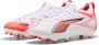 PUMA Ultra 5 Match Gras Kunstgras Voetbalschoenen (MG) Kids Wit Zwart Rood - Thumbnail 3