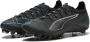 PUMA Ultra 5 Pro Gras Kunstgras Voetbalschoenen (MG) Zwart Zilver Blauw - Thumbnail 3