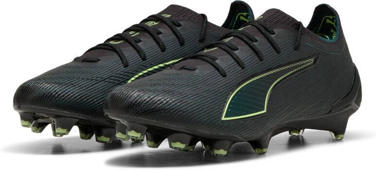 PUMA Ultra 6 Ultimate Gras Voetbalschoenen (FG) Zwart Donkergroen Lichtgroen - Foto 2