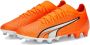 PUMA Ultra Match Gras Kunstgras Voetbalschoenen (MG) Oranje Wit Blauw - Thumbnail 3