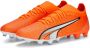 PUMA Ultra Match Gras Kunstgras Voetbalschoenen (MG) Oranje Wit Blauw - Thumbnail 4