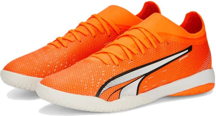 PUMA Ultra Match Zaalvoetbalschoenen (IN) Oranje Wit Blauw - Foto 2