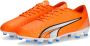 PUMA Ultra Play Gras Kunstgras Voetbalschoenen (MG) Oranje Wit Blauw - Thumbnail 4