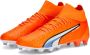 PUMA Ultra Pro Gras Kunstgras Voetbalschoenen (MG) Oranje Wit Blauw - Thumbnail 3