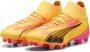 PUMA Ultra Pro Gras Kunstgras Voetbalschoenen (MG) Oranje Zwart Roze - Thumbnail 2