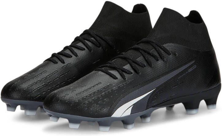 PUMA Ultra Pro Gras Kunstgras Voetbalschoenen (MG) Zwart Wit - Foto 2