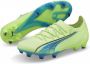 PUMA Ultra Ultimate Gras Kunstgras Voetbalschoenen (MG) Dames Lichtgroen Blauw Zwart - Thumbnail 2