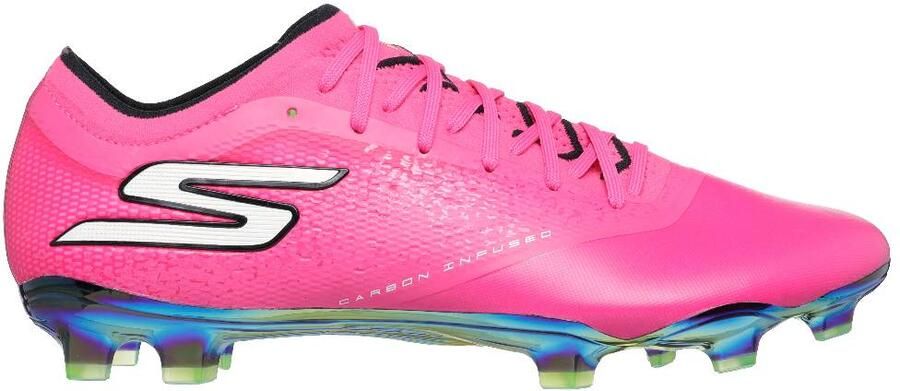 Skechers Razor 1.5 Elite Gras Voetbalschoenen (FG) Roze Zwart