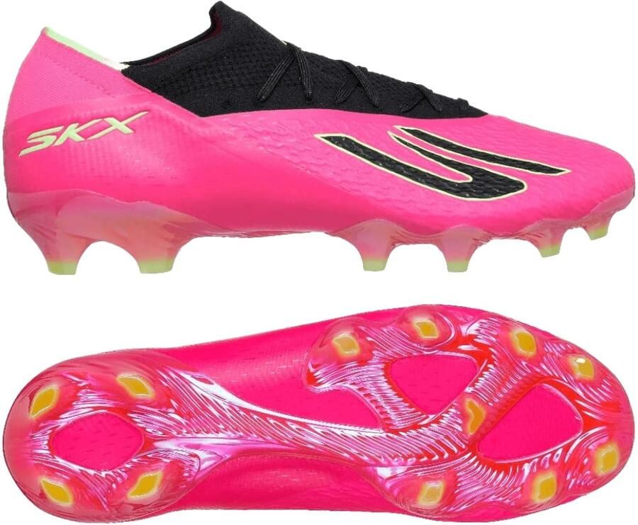 Skechers SKX 2 Elite Gras Voetbalschoenen (FG) Roze Zwart