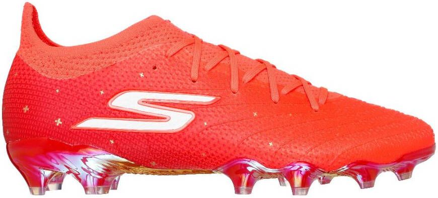Skechers SKX_1.5 Harry Kane Player Edition Elite Gras Voetbalschoenen (FG) Rood Wit