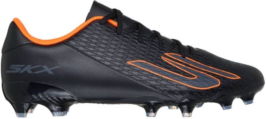 Skechers SKX_2 Club Gras Kunstgras Voetbalschoenen (MG) Zwart Oranje