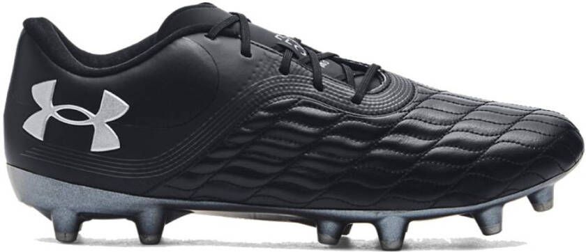 Under Armour Unisex voetbalschoenen Magnetico Pro 3 FG Zwart Zwart Metalen Zilver 40.5
