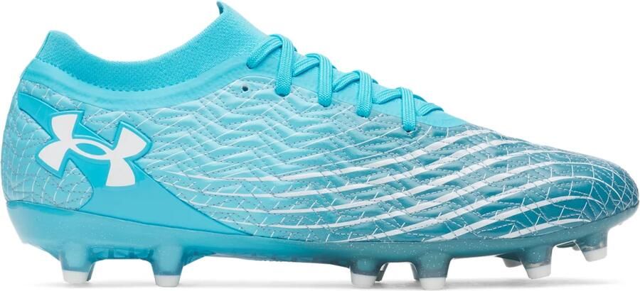 Under Armour Magnetico Pro 5 Gras Voetbalschoenen (FG) Azuurblauw Wit