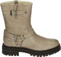 AQA Shoes A8645~~~~~~~~~~~~~~~~~~~~~~~~~ Laarsjes Taupe - Beige