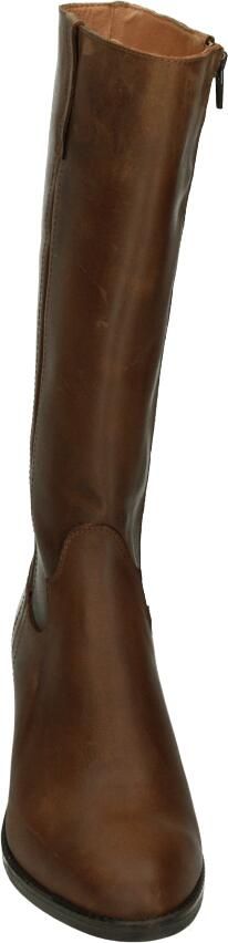 AQA Shoes A8817 Lange laarzen Dames laarzen Cognac - Foto 3