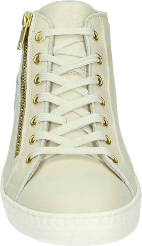 AQA Shoes A8856 Hoge sneakers Veterboots Dames veterschoenen Dames sneakersHalf-hoge schoenen Wit beige - Foto 4
