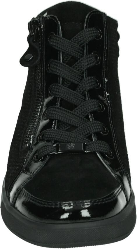 Ara 1224499 OM-ST-HIGH-SOFT Hoge sneakers Veterboots Dames veterschoenen Dames sneakersHalf-hoge schoenen Zwart - Foto 4