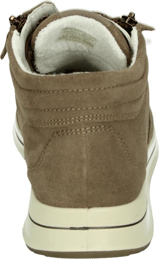 Ara 1224808~~~~~~~~~~~~~~~~~~~~~~~ Hoge sneakers Veterlaarzen Dames veterschoenen Dames sneakersHalf-hoge schoenen Taupe - Foto 3