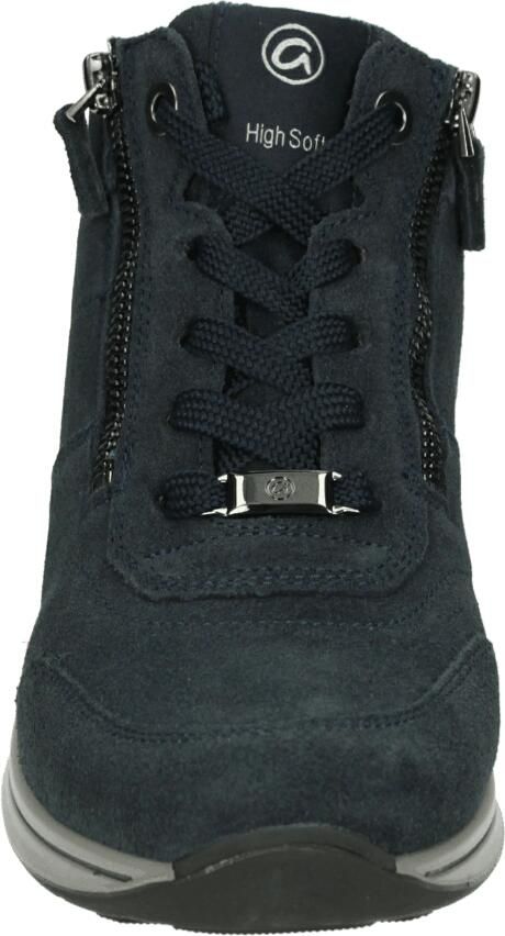 Ara 1224808 OSAKA 2.0 Hoge sneakers Veterboots Dames veterschoenen Dames sneakersHalf-hoge schoenen Blauw - Foto 2