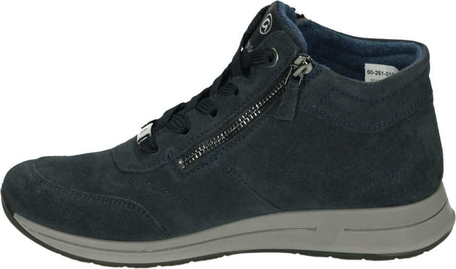 Ara 1224808 OSAKA 2.0 Hoge sneakers Veterboots Dames veterschoenen Dames sneakersHalf-hoge schoenen Blauw - Foto 4