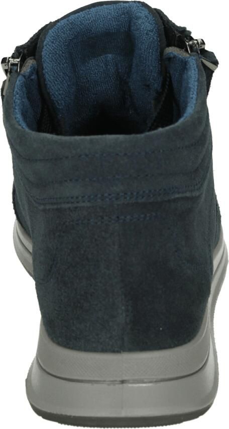 Ara 1224808 OSAKA 2.0 Hoge sneakers Veterboots Dames veterschoenen Dames sneakersHalf-hoge schoenen Blauw - Foto 3