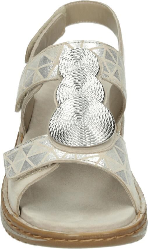 Ara 1229002~~~~~~~~~~~~~~~~~~~~~~~ Platte sandalen Dames Sandalen Wit beige - Foto 3