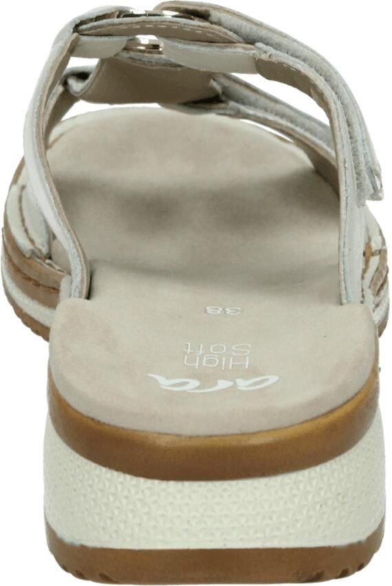Ara Slippers Hawaï zomerschoen sandaal met sleehak - Foto 3