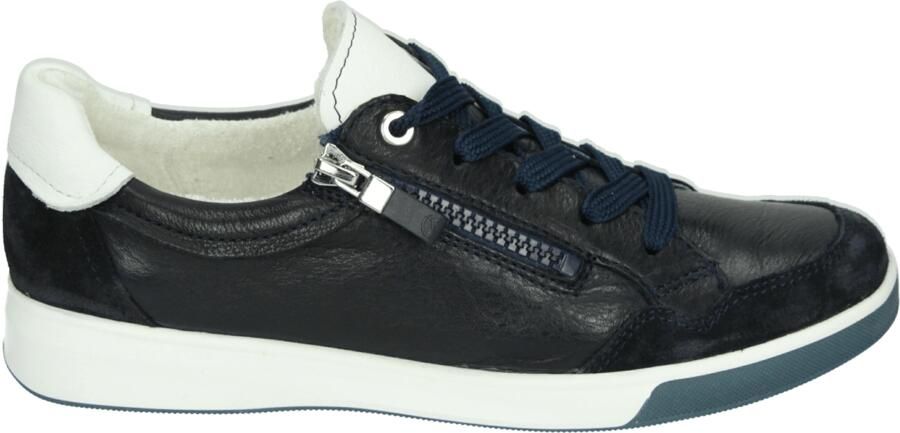 Ara 1234423 Volwassenen Lage sneakers Dames sneakers Blauw