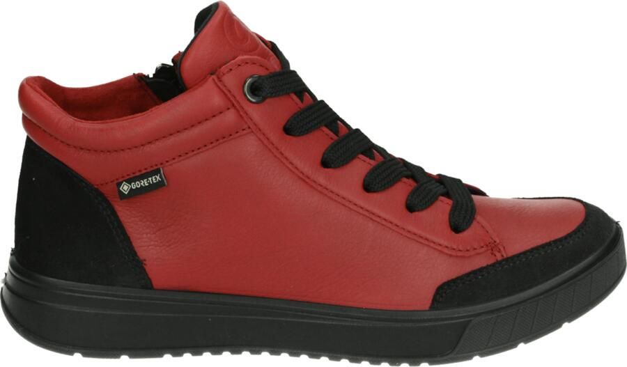 Ara 1250030 Hoge sneakers Veterboots Dames veterschoenen Dames sneakersHalf-hoge schoenen Rood