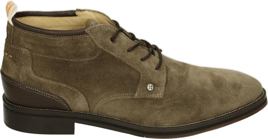 Berkelmans 2620076347 Nette herenschoenen Business half-hoog Taupe