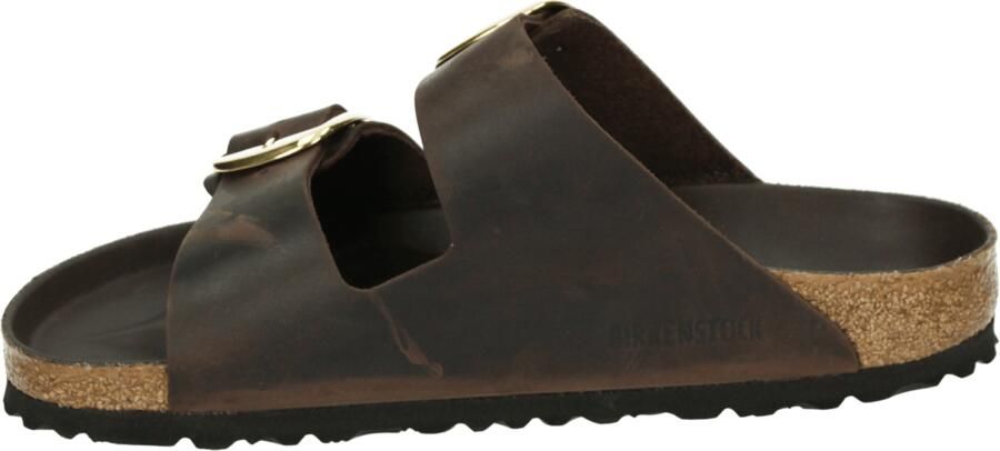 Birkenstock ARIZONA BIG BUCKLE LEATHER Dames slippers Bruin - Foto 4
